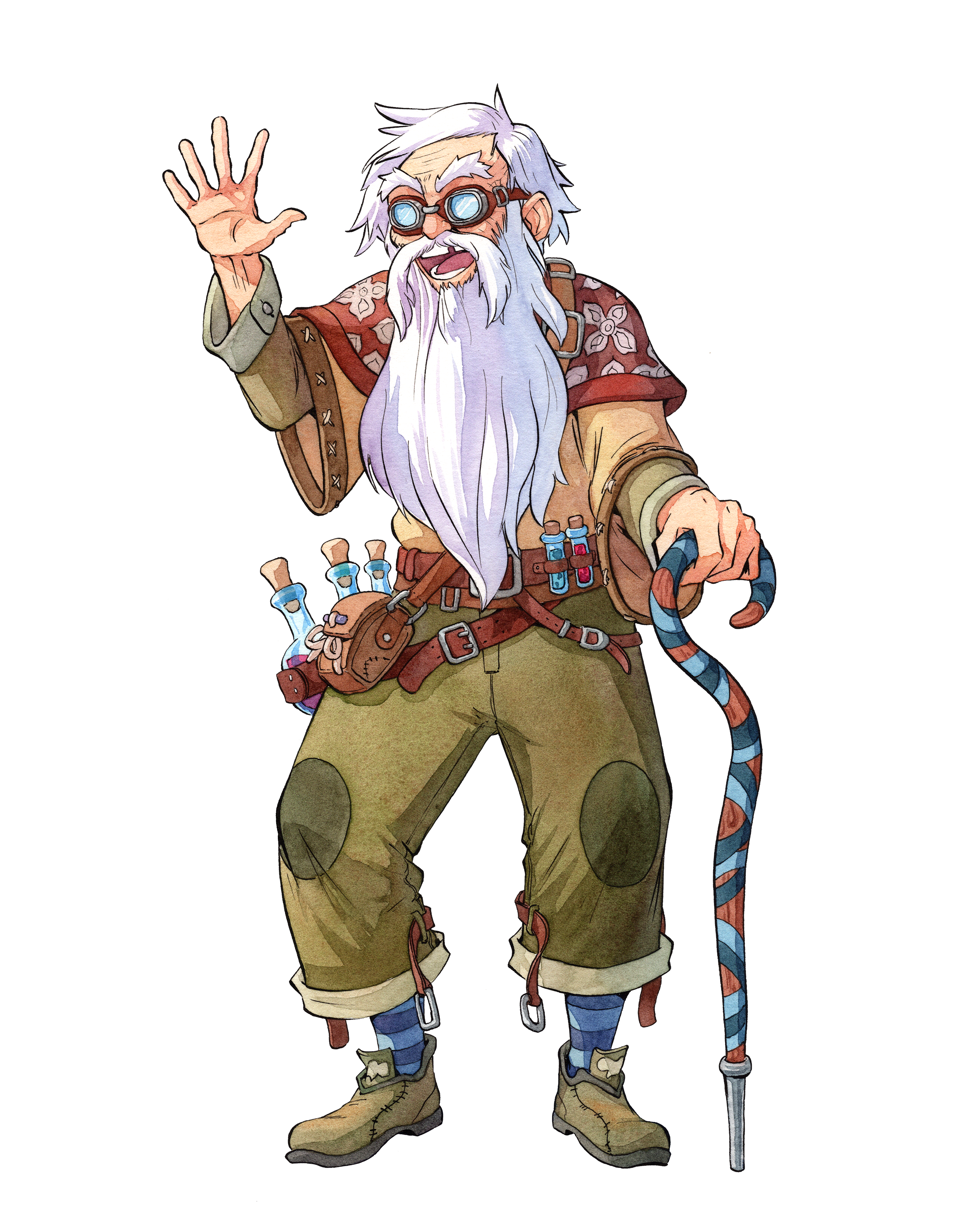 Hermit, revealed companion key art